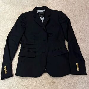 J crew wool schoolboy blazer